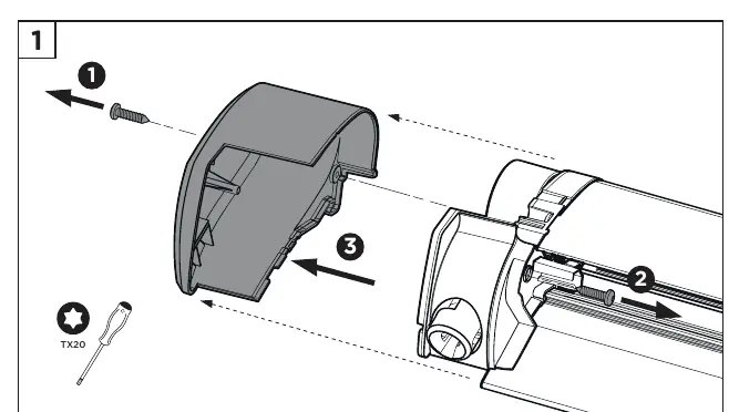 Demontage des alten Motors