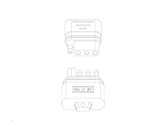 Diagramm des 4-Flachstecker-Testers