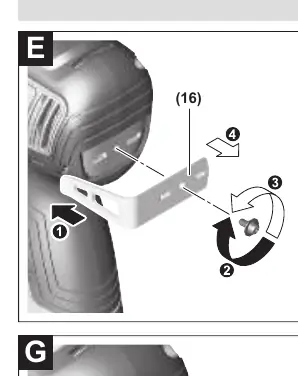 Gürtelclip (E)