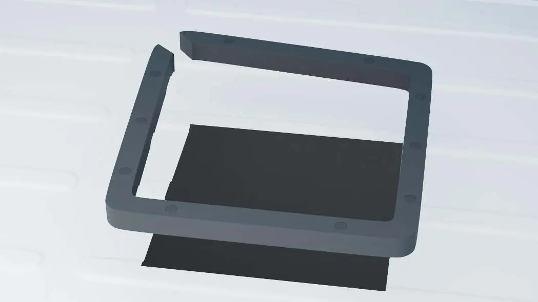 Installation der EPDM-Schaumstoffdichtung