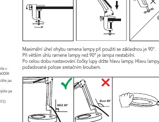 Stabilitätswarnung: Maximaler Biegewinkel 90°