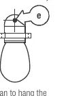 Verwendung der Keyhole-Aufhängung
