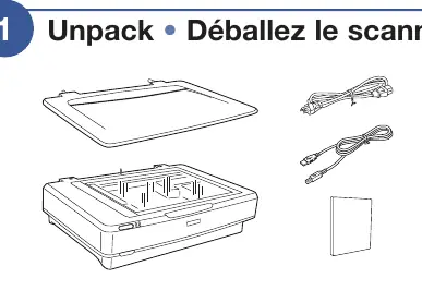 Auspacken des Scanners