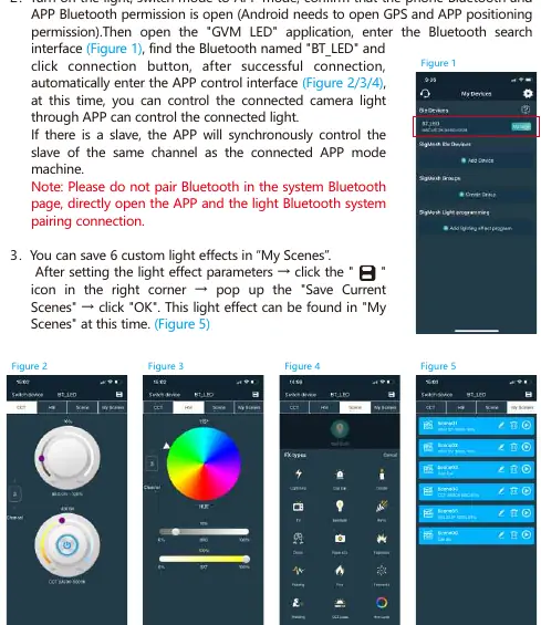 App-Schnittstelle und Verbindung