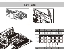 12V-2x6 Anschluss