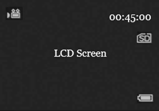 Displayanzeige im Videomodus