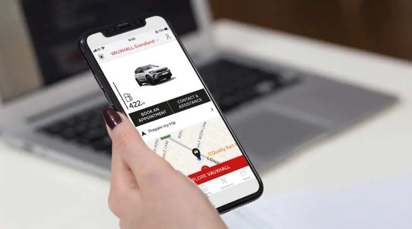 MyVauxhall App Nutzung