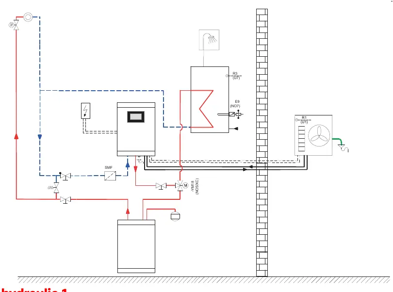 Hydraulisches Schema