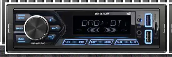 Frontansicht des Caliber RMD 035DAB