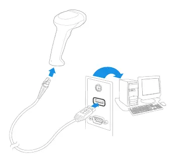 USB-Verbindungsdiagramm