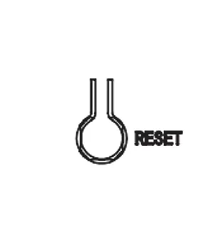 Reset-Taste für die Fernbedienung