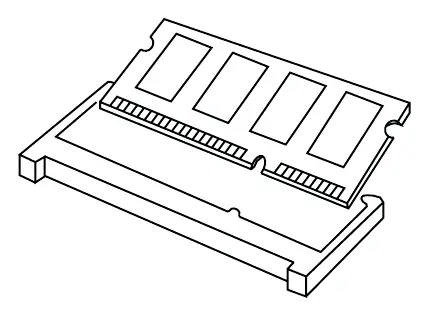 Installation der Speichermodule