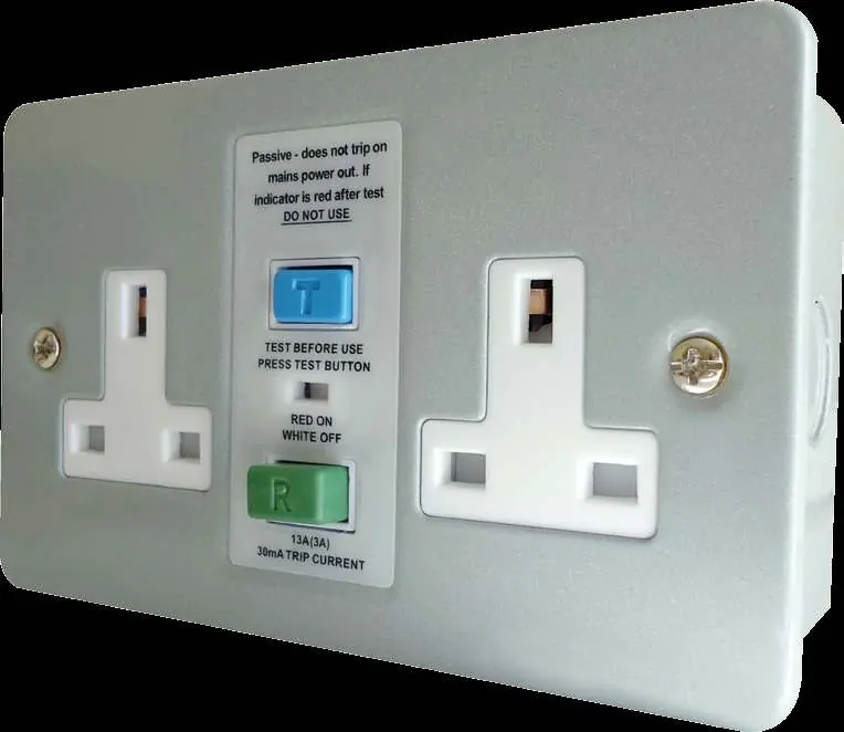Eterna TWSRCDMC RCD-Steckdose