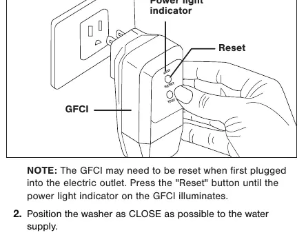 GFCI-Stecker Bedienung