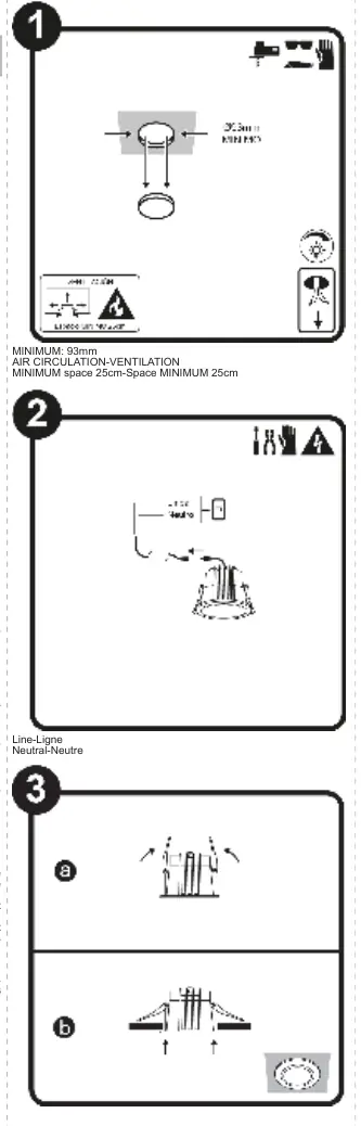 Installationsschritte 1-3