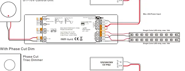 Schaltplan für 0/1-10V