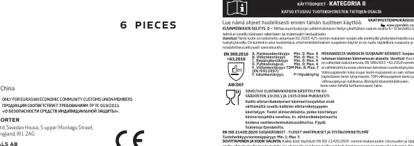 Produktspezifische Informationen (Tegera 70)