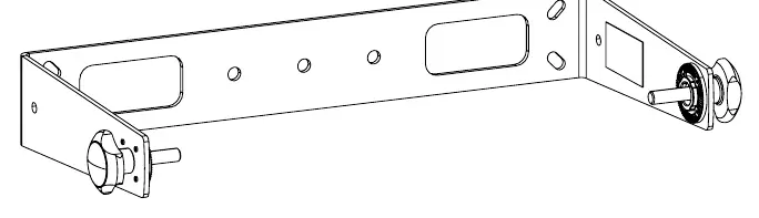 Horizontale Halterung für NXL 14-A