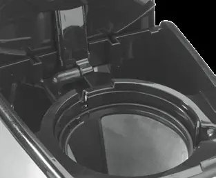 Filterkorb und Wasserfilterhalter