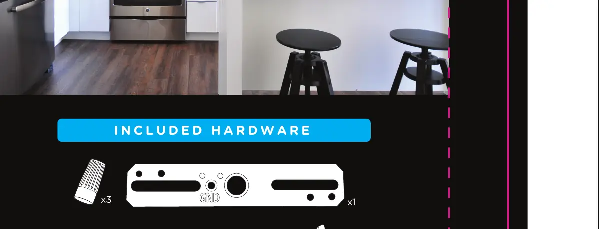 Im Lieferumfang enthaltene Hardware