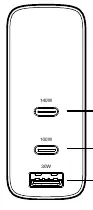 Anordnung der USB-Anschlüsse