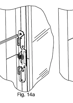Vorbereitung der Tür für 2" schmale Glastüren