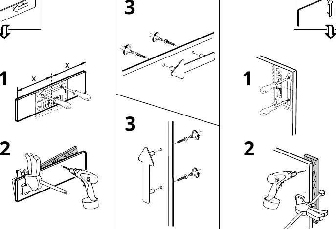 Schritt-für-Schritt-Anleitung zur Verwendung der Schablone.