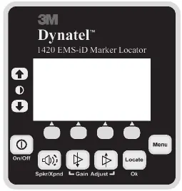 Tastenfeld des 3M Dynatel 1420-iD