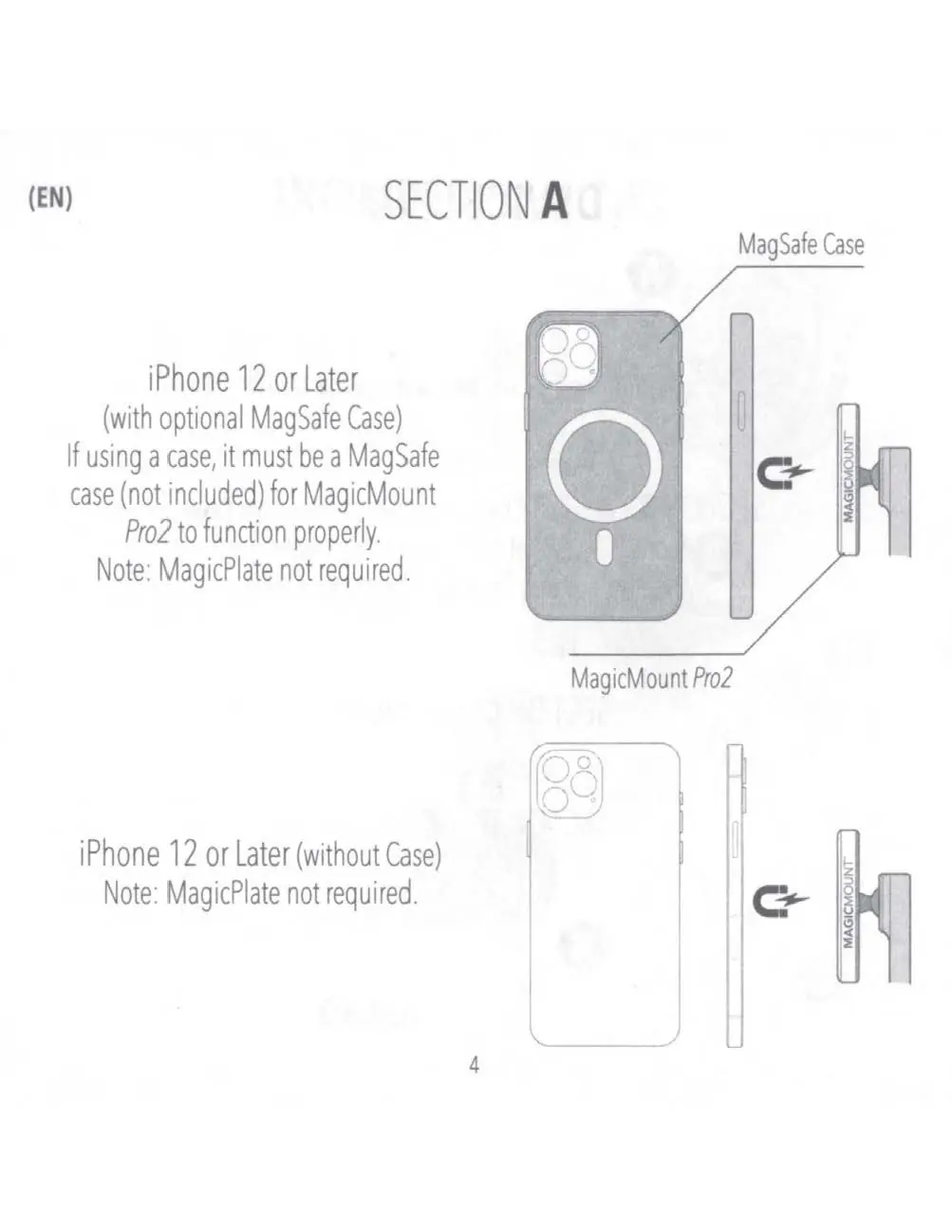 Einrichtung für iPhone 12 oder neuer