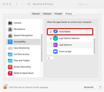 macOS Sicherheitseinstellungen