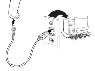 Kabelgebundener Voyager 1450g USB-Anschluss