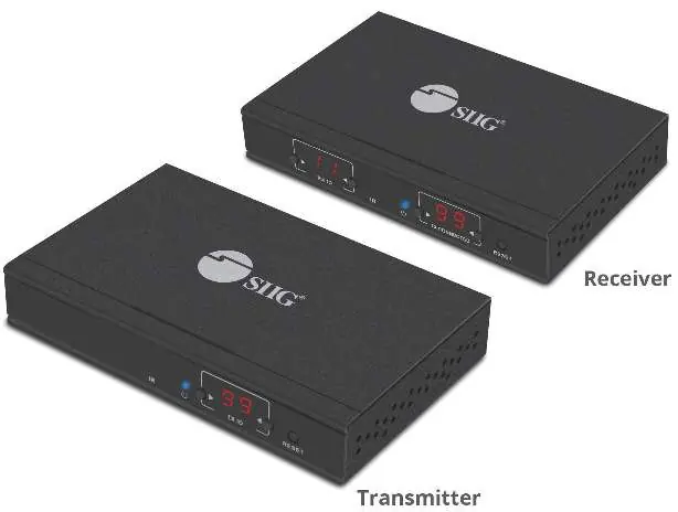 SIIG HDMI Over IP Extender Transmitter und Receiver