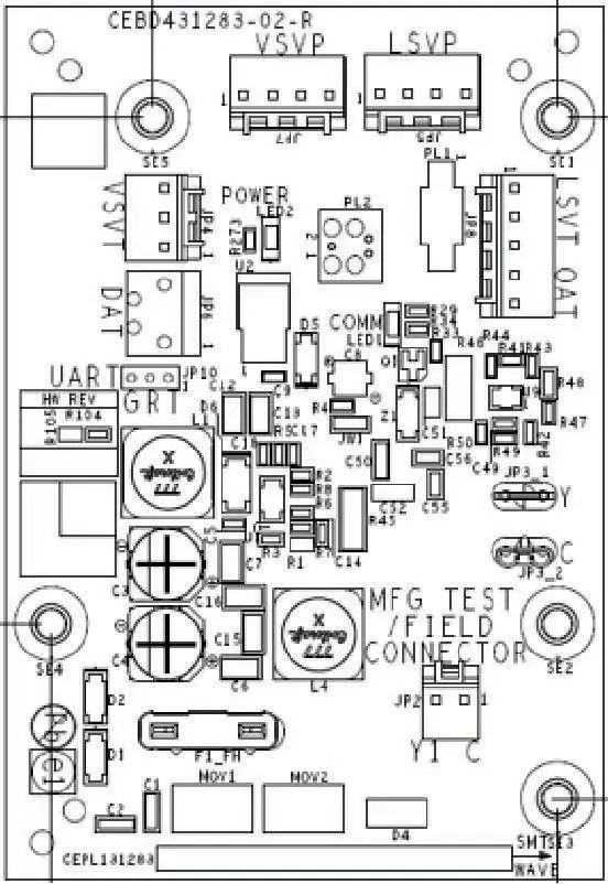 Fig. 8 – InteliSense-Steuerplatine