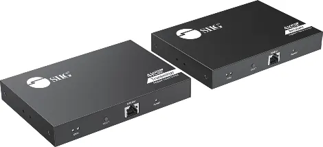 SIIG 4K 60Hz HDMI KVM Extender Sender und Empfänger