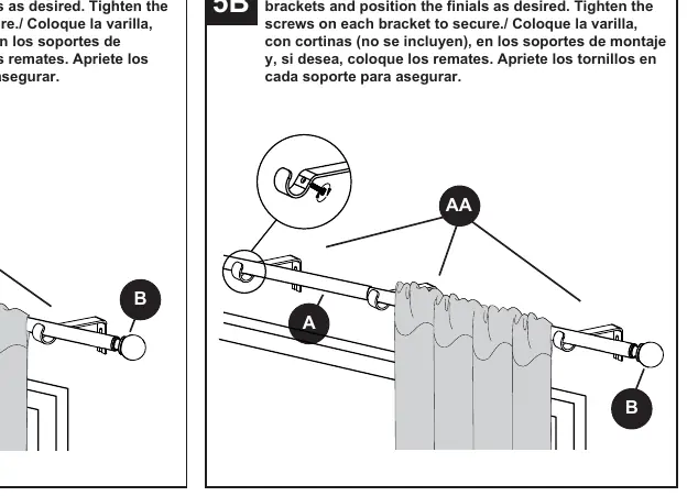 Schritt 5: Einsetzen der Stange