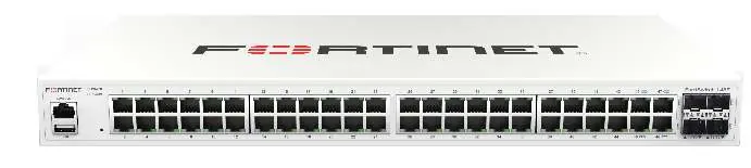Frontansicht des FortiSwitch 148F