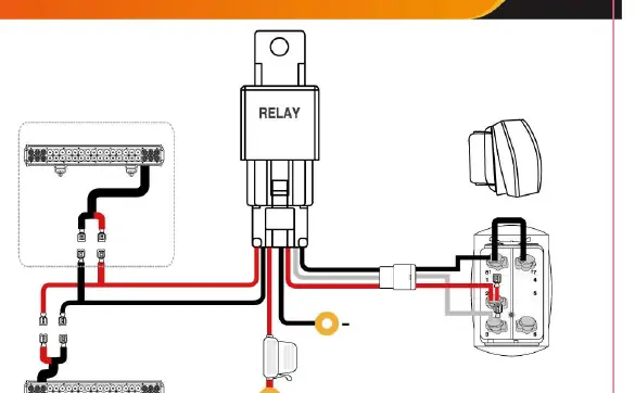 Schaltplan für den LED-Kabelbaum