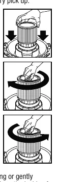 Installation des Kartuschenfilters