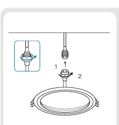 Schritt 5: Leuchte anschließen
