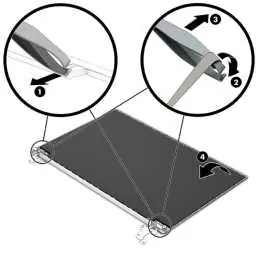 Entfernen des Displaypanels