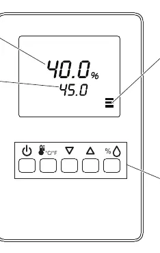 LCD-Display und Tastenbelegung
