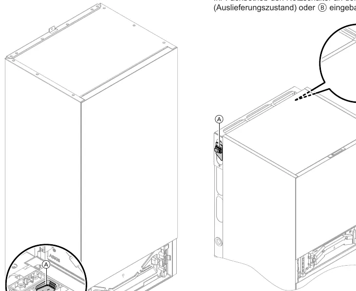 Position des Netzschalters