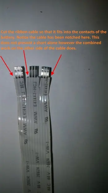Verbindung der Kabel-Tabs