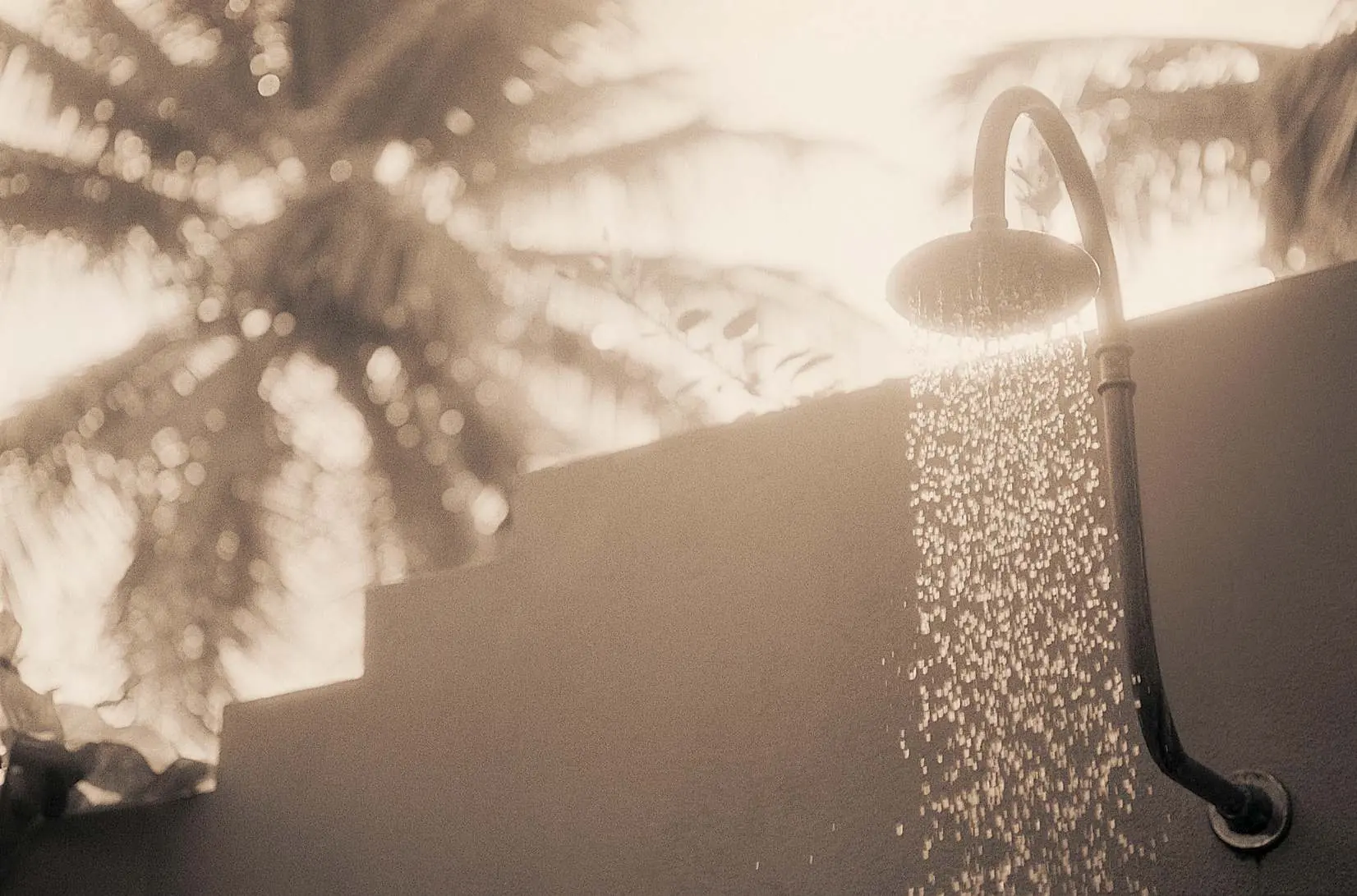 Outdoor-Dusche