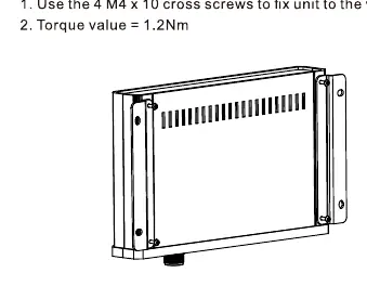 Wandmontage des Solis 1500V PLC CCO
