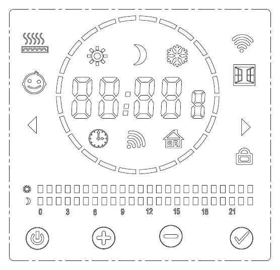 Touchscreen-Bedienfeld