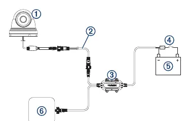 Schaltplan mit Garmin Power Module