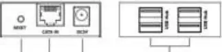 Anschlüsse des Receivers