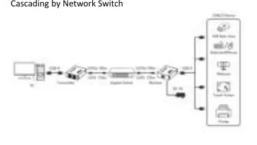 Kaskadierung über Netzwerk-Switch