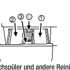 Waschmittelschublade